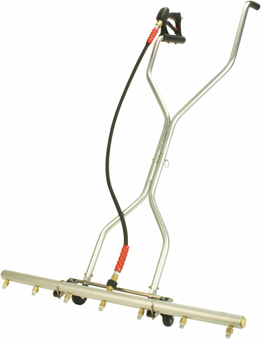 Erie Tools 39" Surface Cleaner Water Broom for Hot and Cold Water Pressure Washer 7 Nozzles Gun Wand Hose Coupler