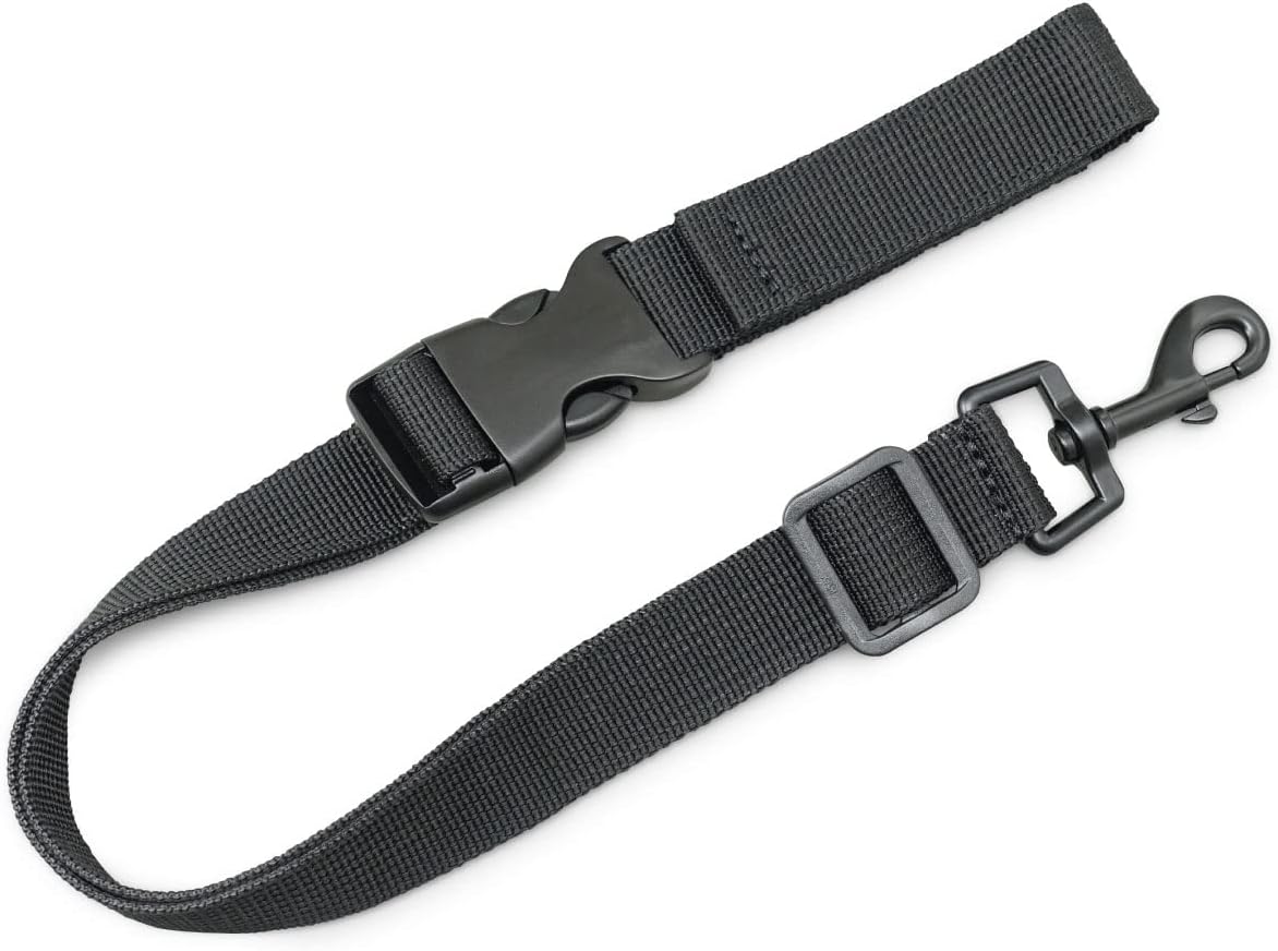 NEXARY クロスストラップ 3点止め ストラップ 自転車 ショルダーバッグ (ブラック)