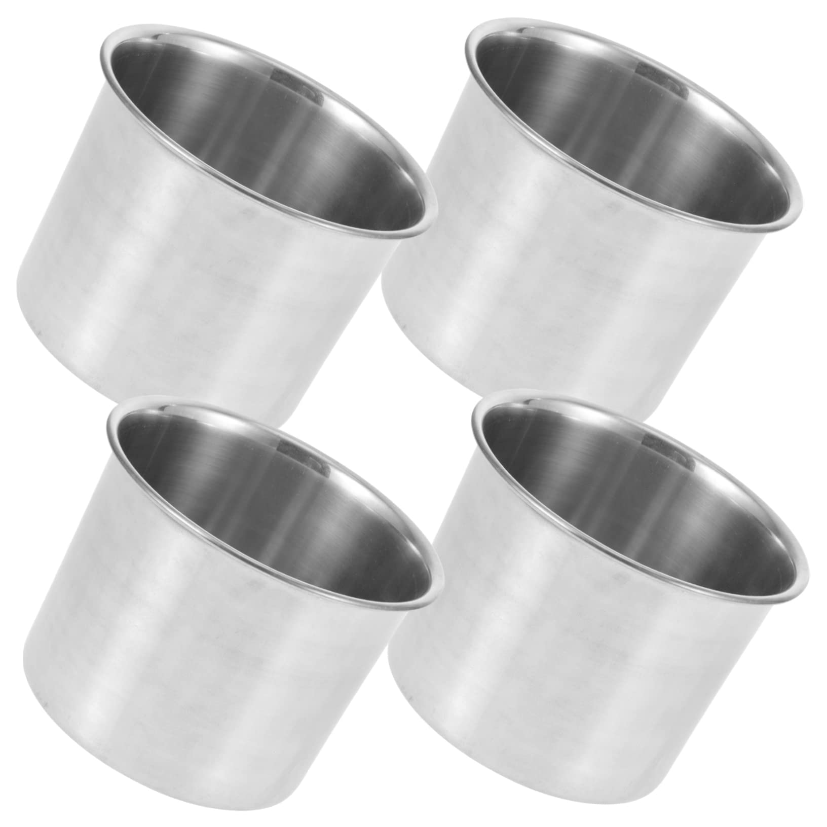 Luxshiny 4Pcs Spice Jar Condiment Containers for Outdoor Cooking for Salt Sugar and Seasonings for Camping and Kitchen Counter Storage