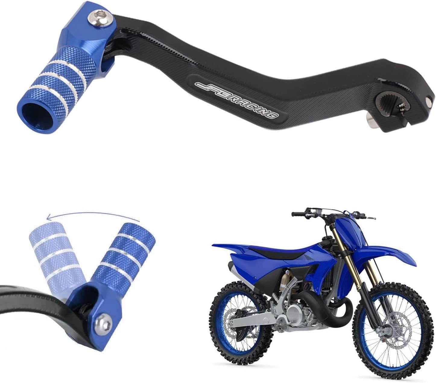 AnXin Motorcycle Gear Shifter Shift Lever Folding Tip CNC