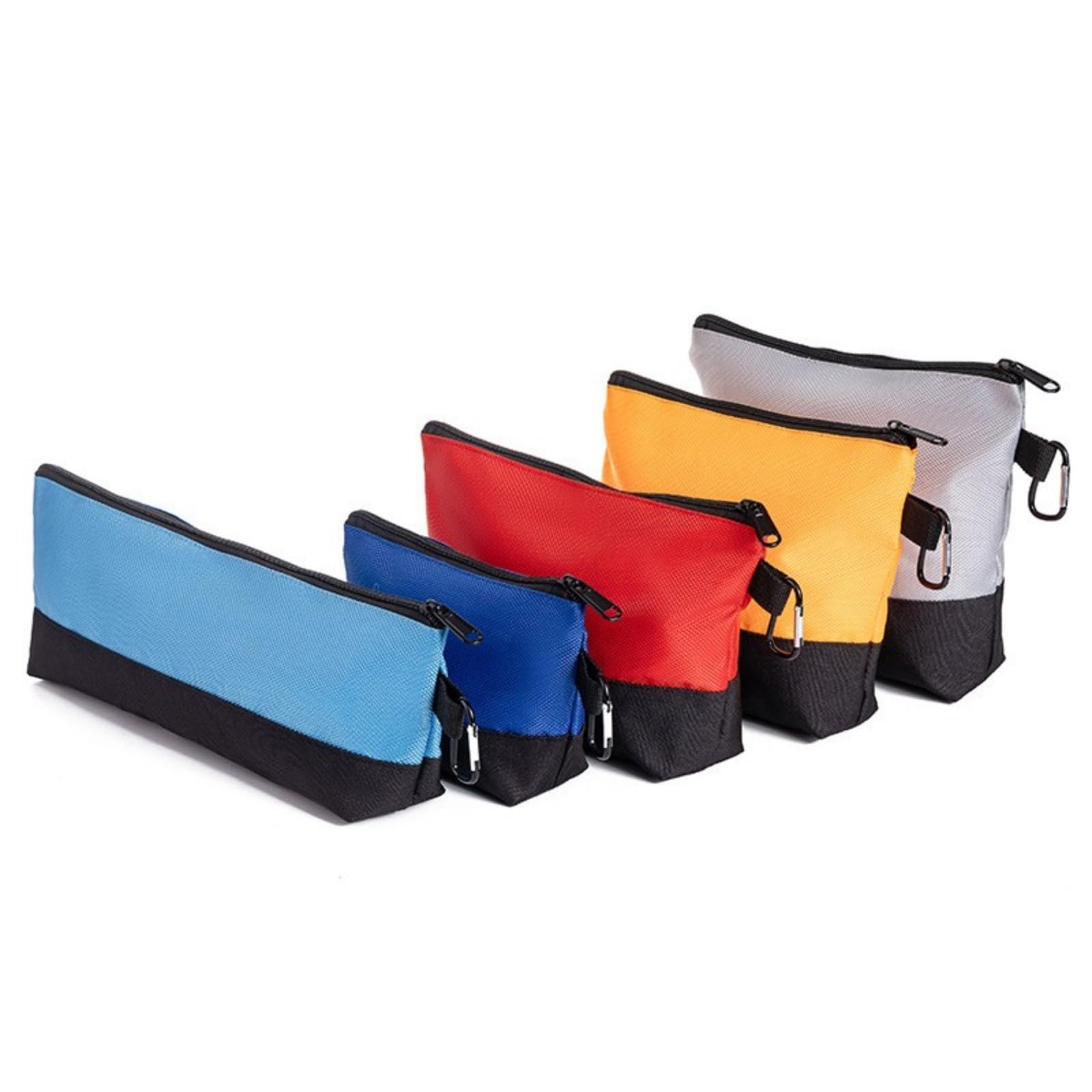 Ljhnba Black Contractor Tool Organizers Bag Fabric Dustproof Construction For Professional Technicians Tool Storage Bag