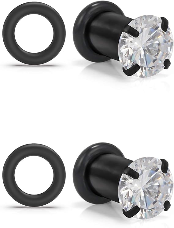 Jenxnjsjo Gauges Ear Stretching Kit Gauge Stretching Kit 00 Gauges Ear