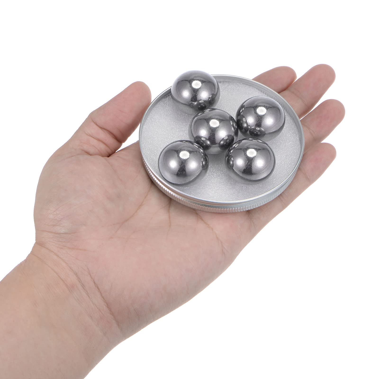 Precision Steel Bearing Balls 1/2 Inch Solid Carbon Steel Balls G25 Bearing Steel Ball 25pcs