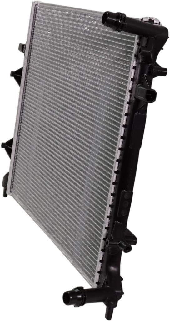 For Volkswagen Jetta Radiator 2016 2017 2018 Plastic/Aluminum 1.4L L4 VW3012113 | 5C0121251M