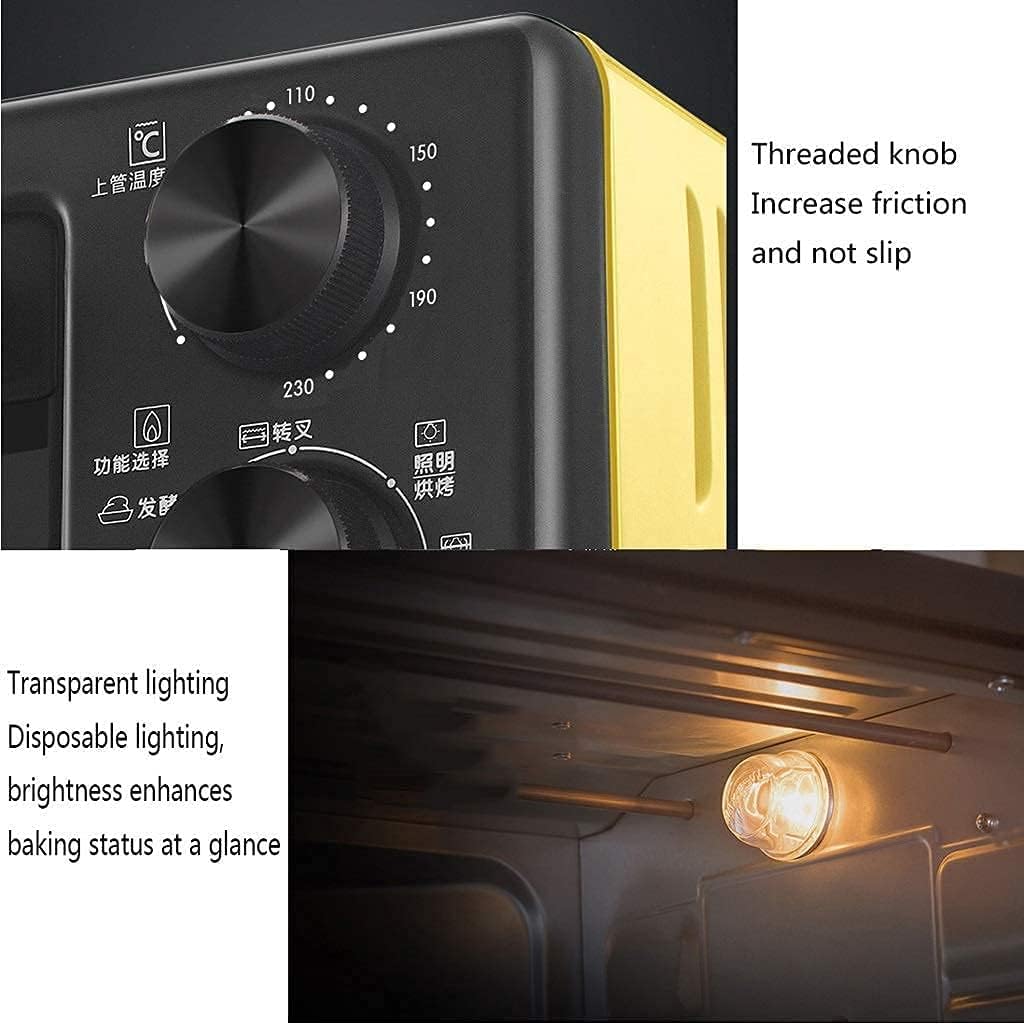 Mini 32L Electric Oven with Precision Temperature Control 0-230°C and 0-60min Timing 1600W Three-Layer Multi-Function Hot Air with Lighting Oven Commodity Code: LXJ-32 Aesthetic and l