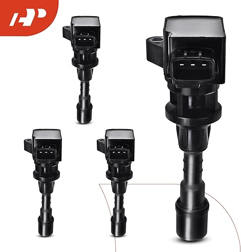 Miniatura 8 de A-Premium Paquete de bobinas de encendido compatible con Mazda 5 2006 2007 L4 2.3L 4-PC Set
