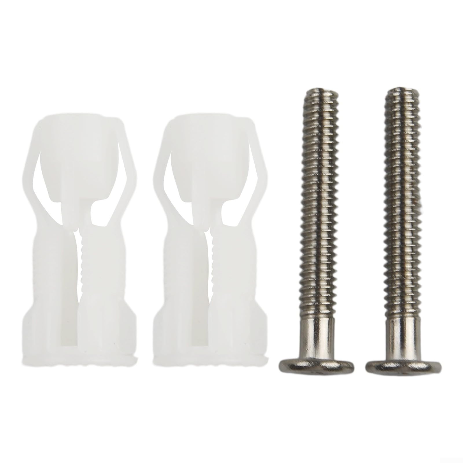 Toilet Lid Screws 2PCS Stainless Steel Bolt Set for Standard Toilets (A)