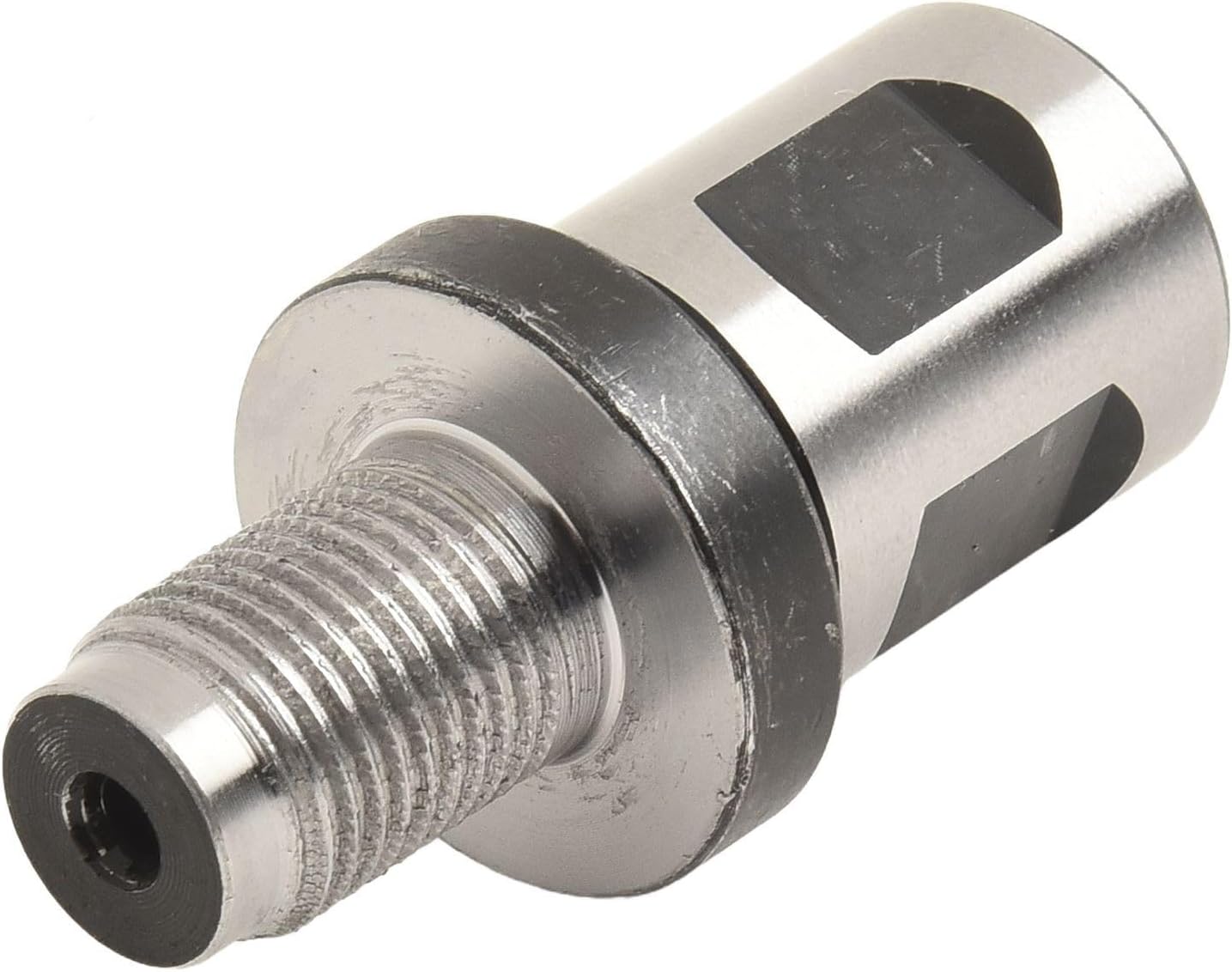 3/4in Shank Adapter to B16 Taper 1/2-20UNF Thread Drill Chuck Set with Key, Steel Conversion Accessory for Weldon or General Shank, 3pcs Kit for Drills and Lathes, Grey(B)