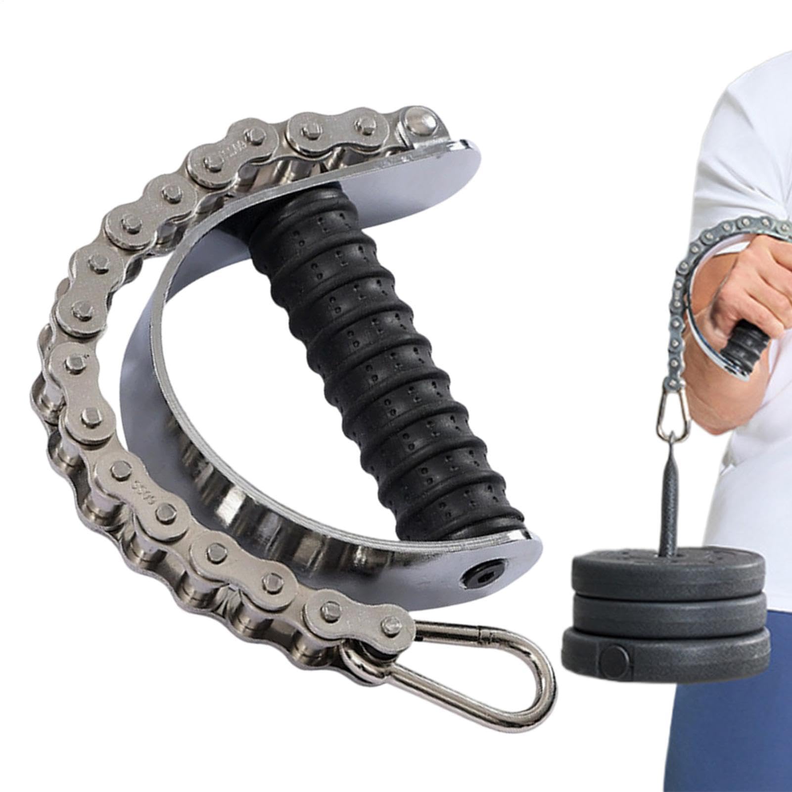 Power Grip Trainer, Adjustable Arm Wrestling Exerciser Tool, 14.57 Inches Forearm Trainers With Heavy Duty Build, Durable Steel Strength Trainer, Grip Workout Tool, Training Equipment For Gym Home