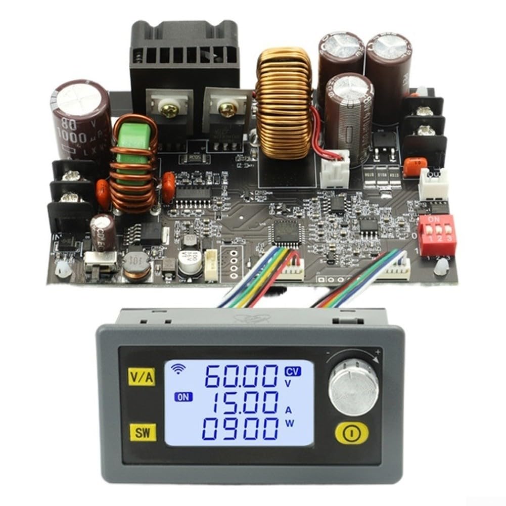 XY6015L Alimentatore DC regolabile 0-60V 0-15A 900W con display LCD e interfaccia Modbus per applicazioni CNC e di laboratorio (B)
