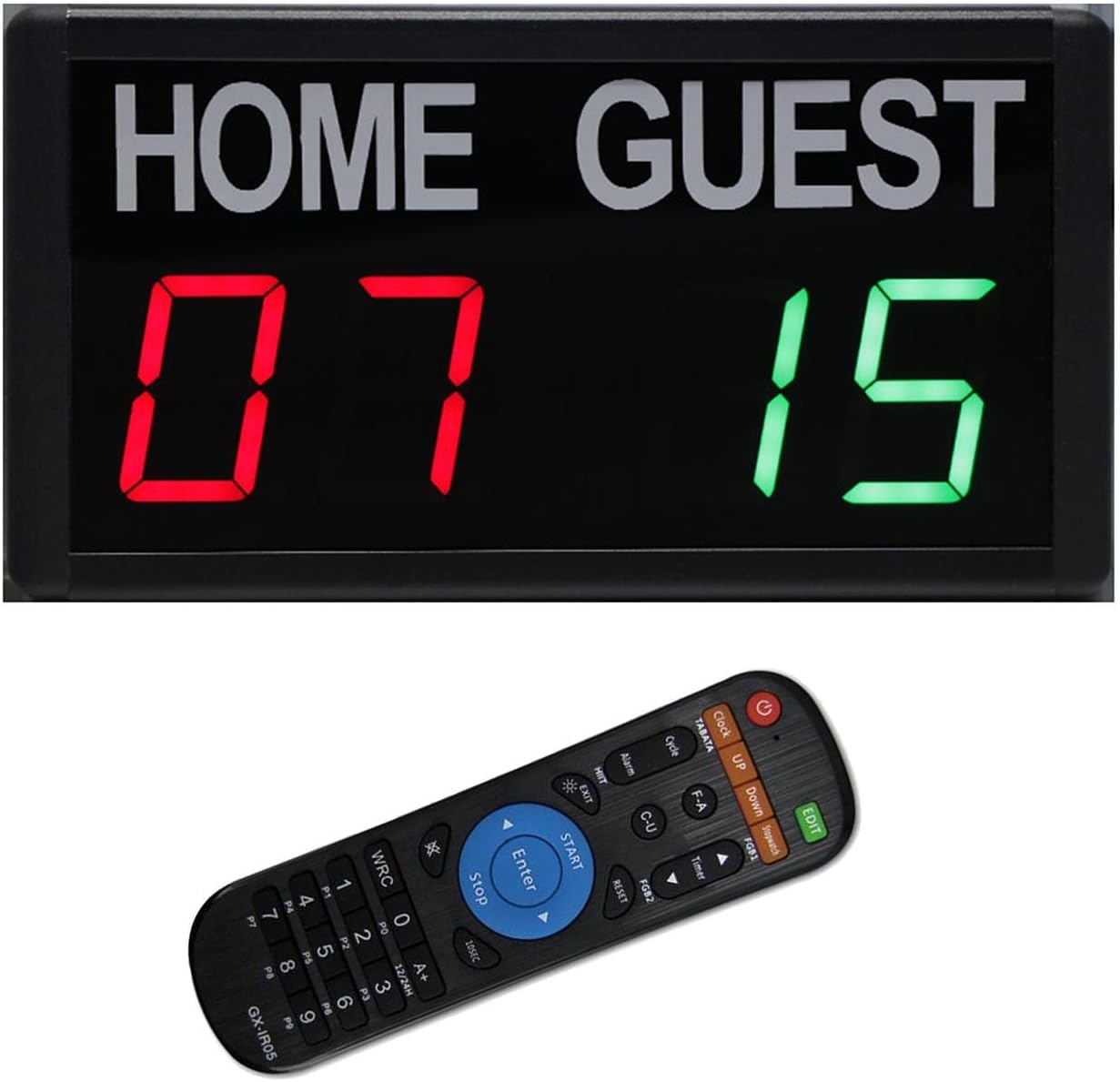 Portable Wall Mounted Electronic Digital Scoreboard Counter Indoor Wrestling Black Remote ControlCollectibles|Arcade Jukeboxes & Pinball|Arcade Gaming|Replacement Parts