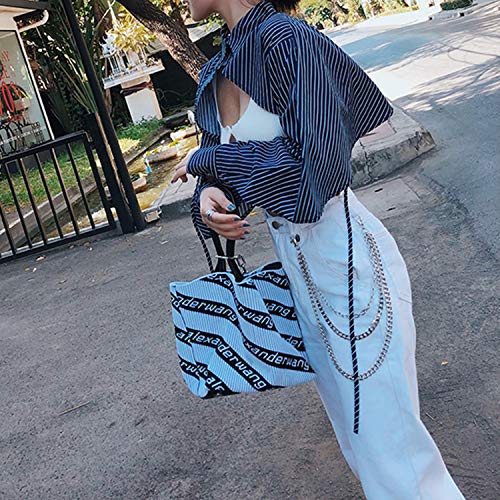 Lainrrew Trousers Chain, Pants Chain Belt Chain Wallet Chain Pocket Chain Hip Hop Punk Jeans Chain Key Chain Goth Accessories for Eboy Egirl Women Men (Silver)3