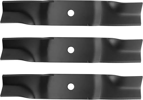 OCPTY Cuchillas de cortacésped de cubierta de 48 pulgadas para Cub Cadet 01005336, 01005336P, 02005017, 742-04417, 942-04417 GF1748 HF1748 HFF1748