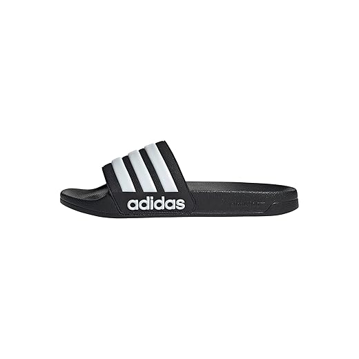 adidas Adult Adilette Shower Core Black/White/Core Black 9