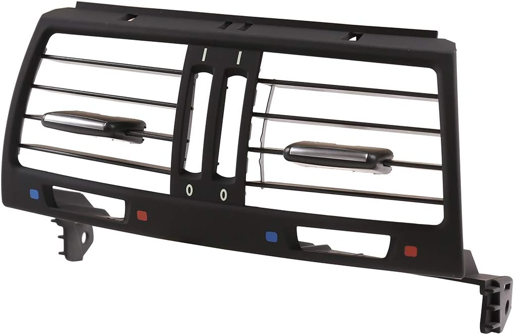 3 Style ABS Car Interior Armrest Box Rear Air Conditioning Outlet Vent Grille Cover Trim for BMW X5 E70 X6 E71 2008-2013 Car Accessories Replacement Parts (Style C)