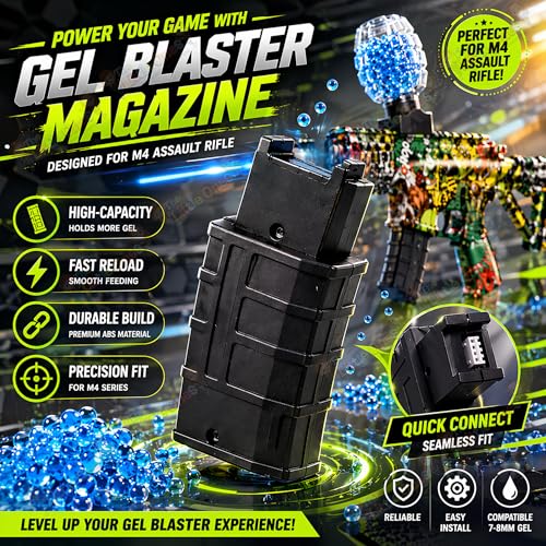 Image of The Little Ones Gel Blaster for Adults Age 15+ Years Above [Random Colours] [Gel Ultra ++]