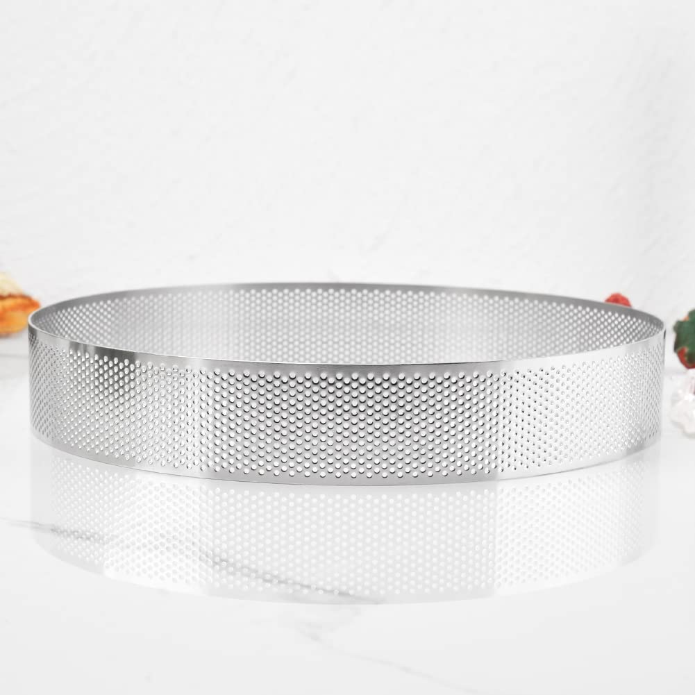 Guowall Perforated Tart Ring Set