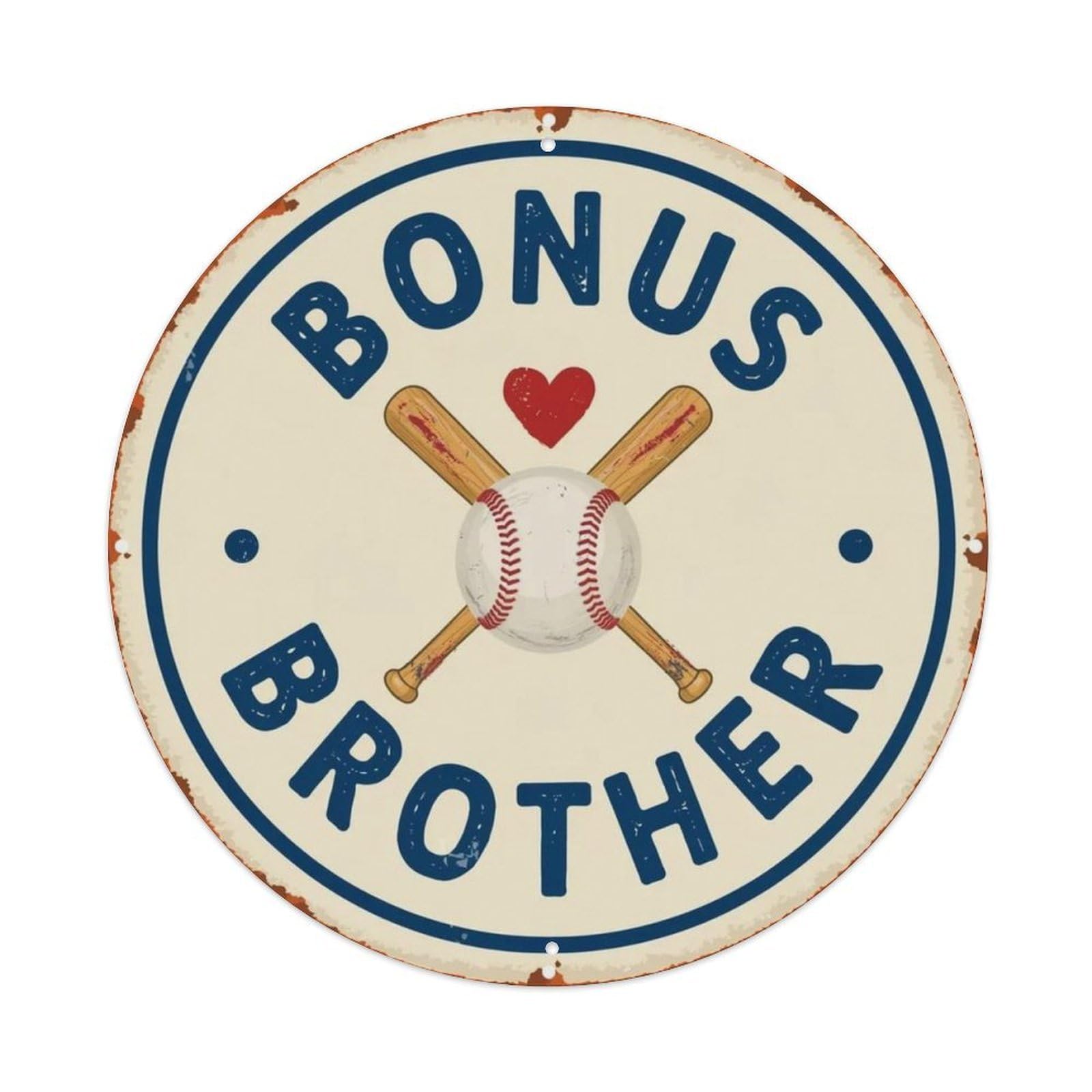 Bonus Brother Metal Tin Sign Plaque