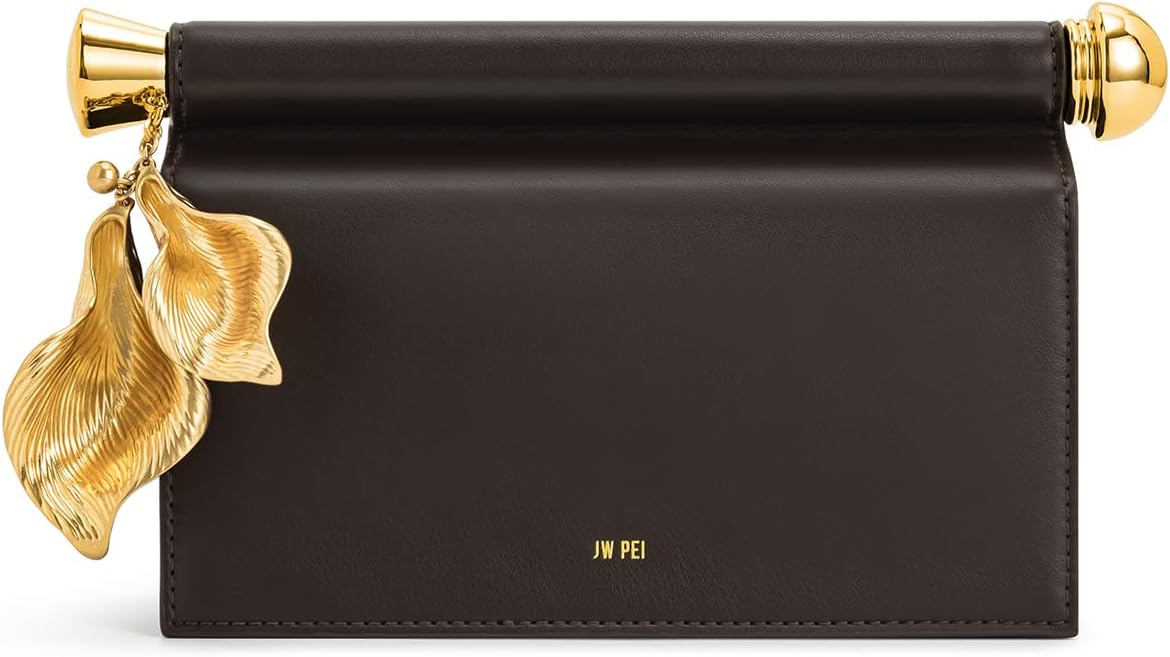 JW PEI Women's Holly Metal Pendant Embellished Clutch