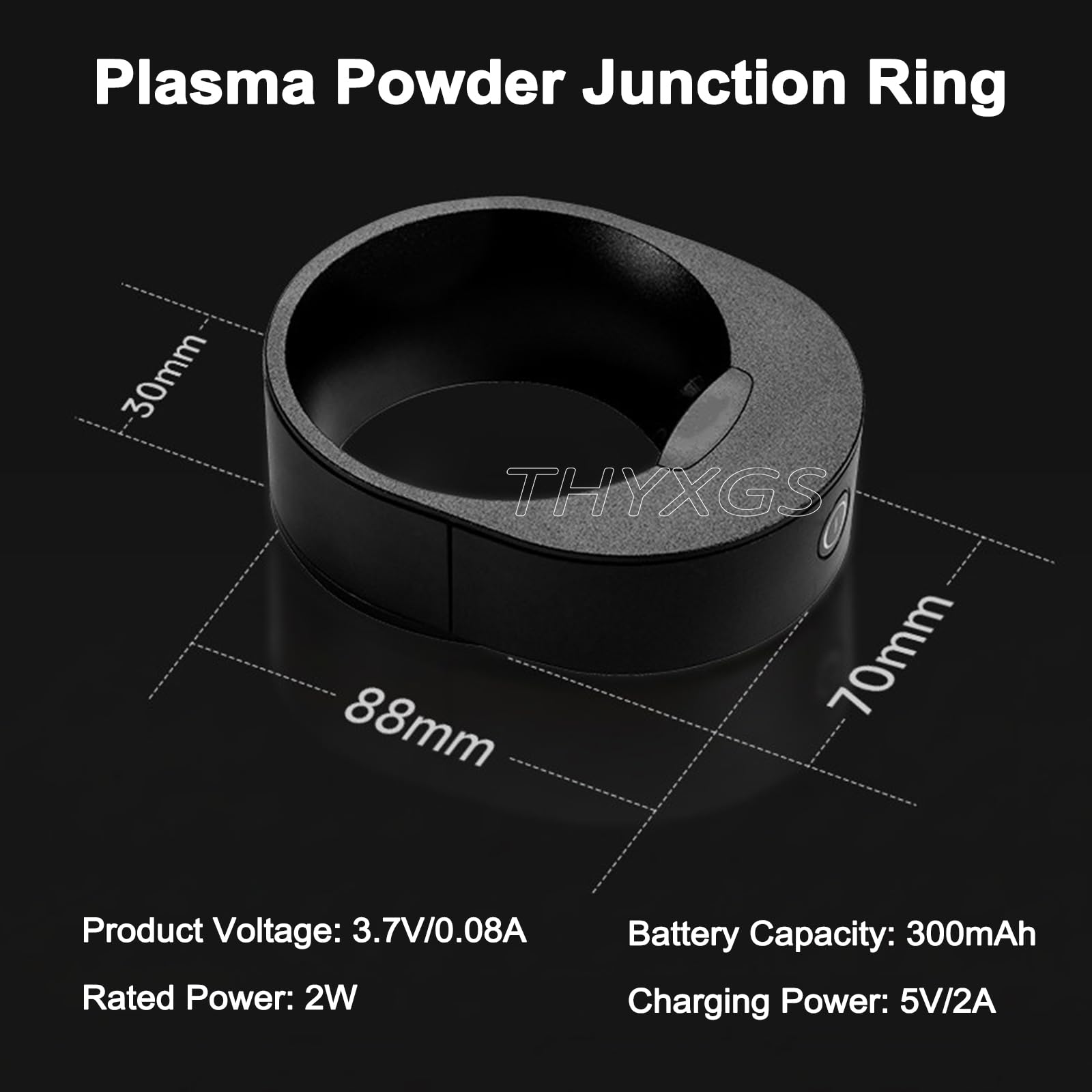 Anillo Magnético De 58 Mm para Eliminar La Electricidad Estática del Café, Anillo Colector De Polvo De Plasma De Café, Carga Tipo C, para La Mayoría De Mangos De Cafeteras