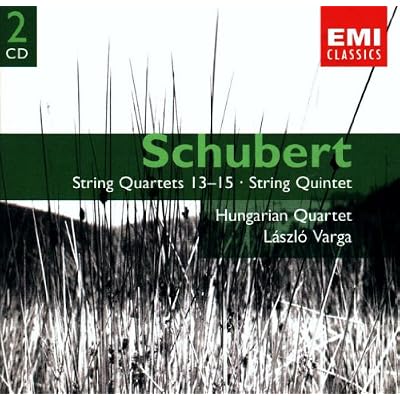 Schubert: String Quartets 13-15, String Quintet