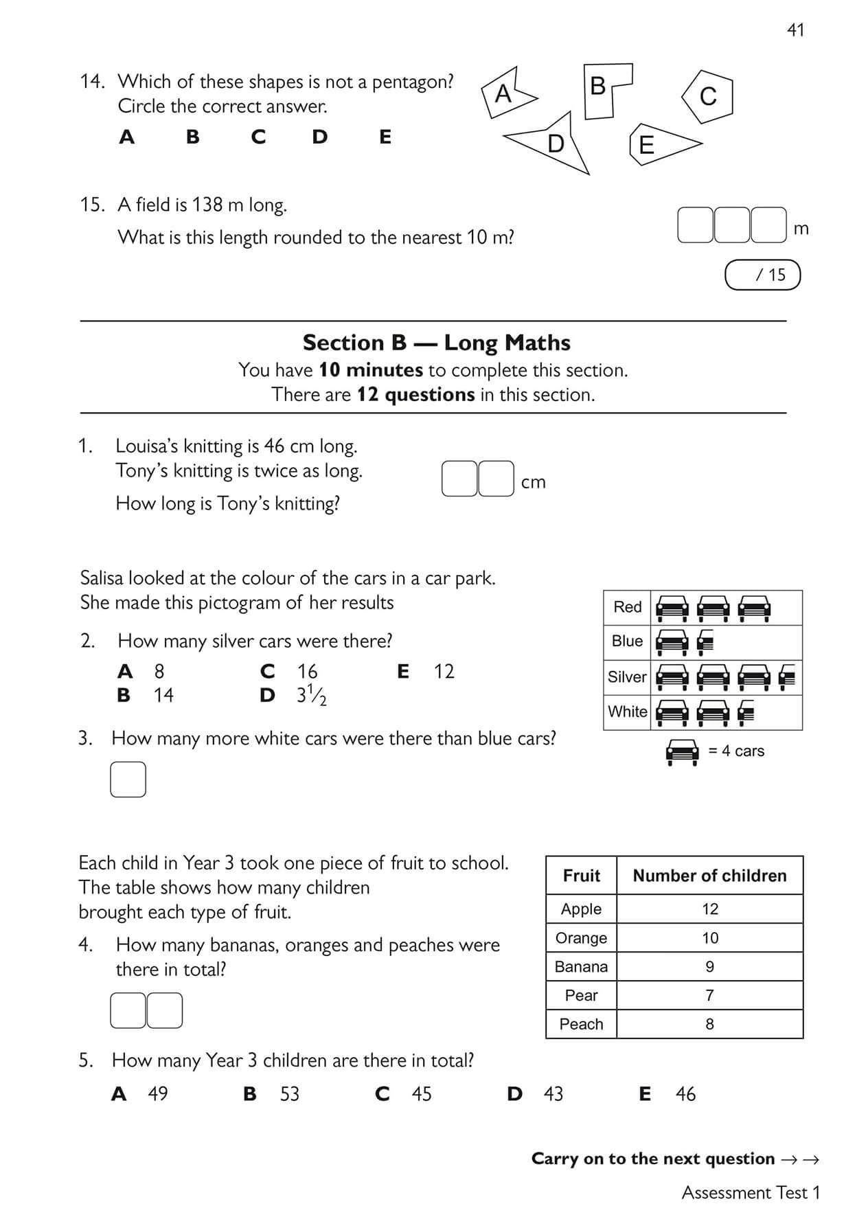 New 11+ CEM Maths Practice Book & Assessment Tests - Ages 7-8 (with Online Edition) (CGP 11+ CEM) - Image 10