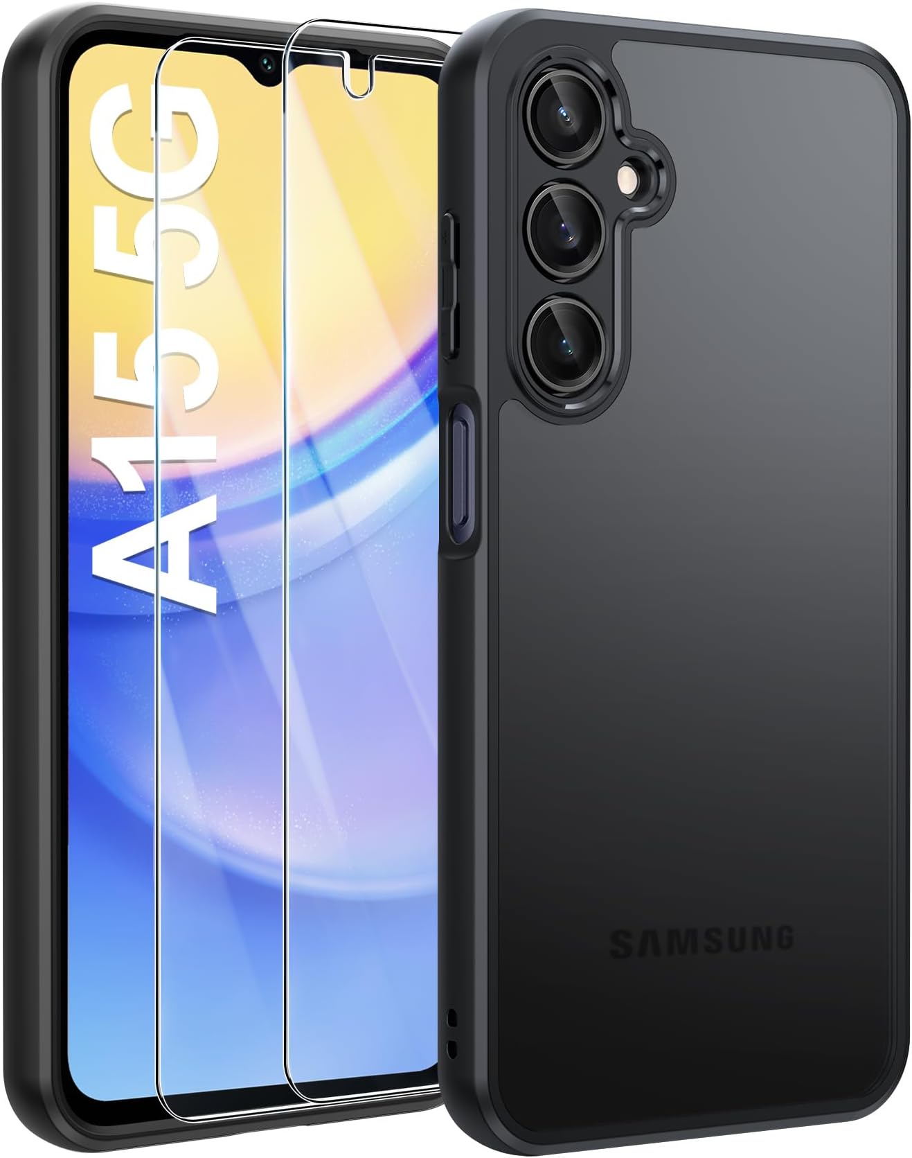 Vetro Temperato 3D Per Galaxy A3 2017 - Protezione Schermo Alta Definizione, Anti Graffio, Installazione Facile - 2