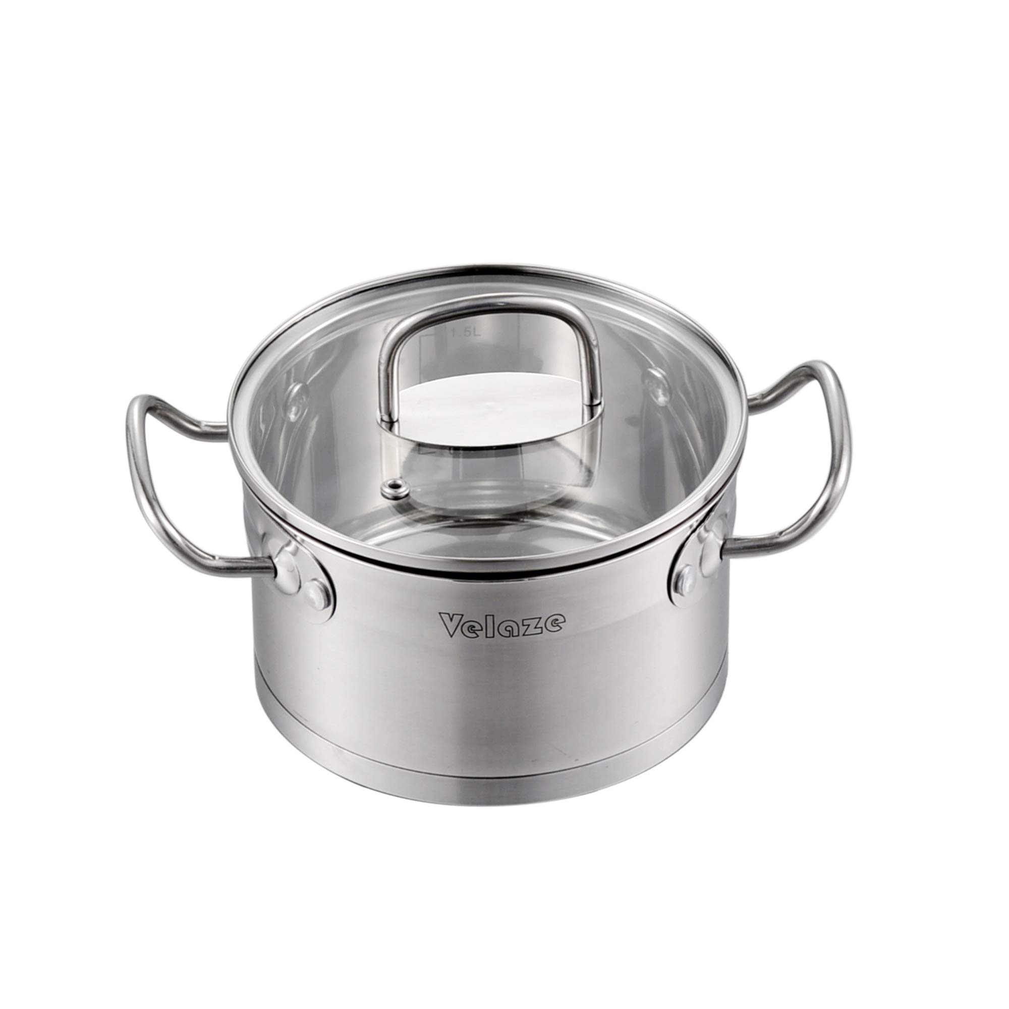 Buy Velaze Cookware Set,Series Mayne,9Piece Stainless Steel Pot & Pan