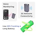 FETACA G03 Personal Mini GPS Tracker for Kids, Elderly & Loved Ones | Real-Time Live Location Tracking | SOS Emergency Alert | Geo-Fence Safety Zones (Device with Free 6 Months 4G Data & App) gallery image