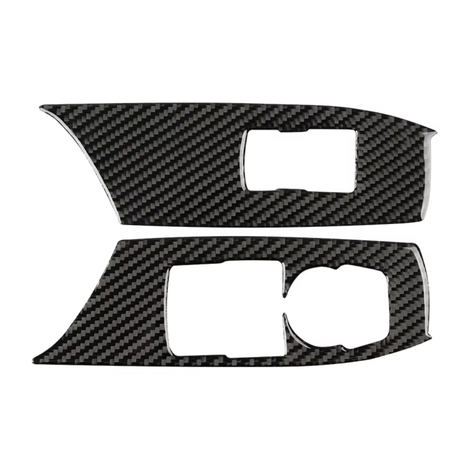 Car Interior Moulding Trim for Chevrolet for Camaro 2017-2022 Accessories Interior Car Window Lifting Control Panel Decorative Frame Cover Sticker(Black,RHD)