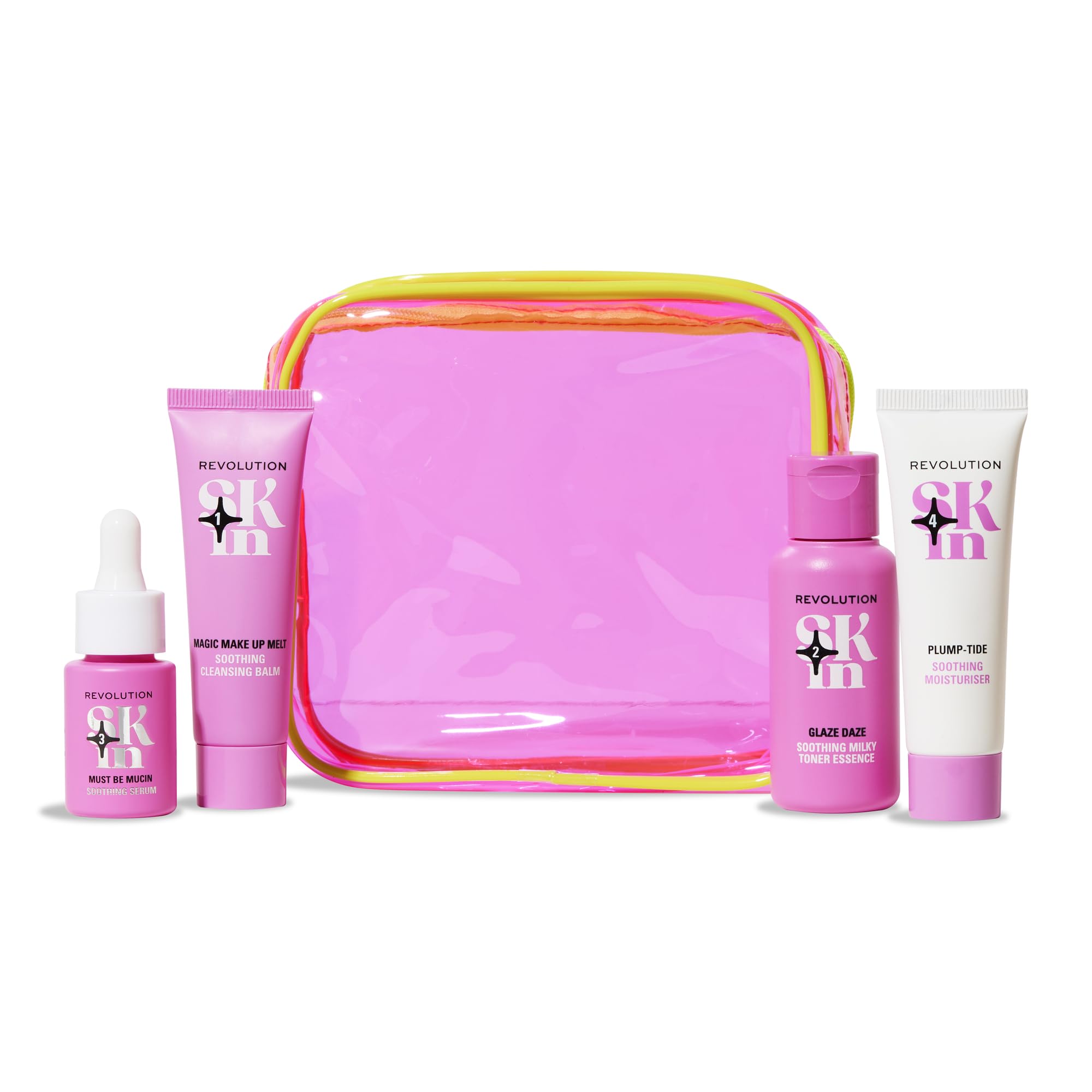 Amazon.com : Revolution Skin Go Gentle 4 Step Starter Kit, 4 Mini