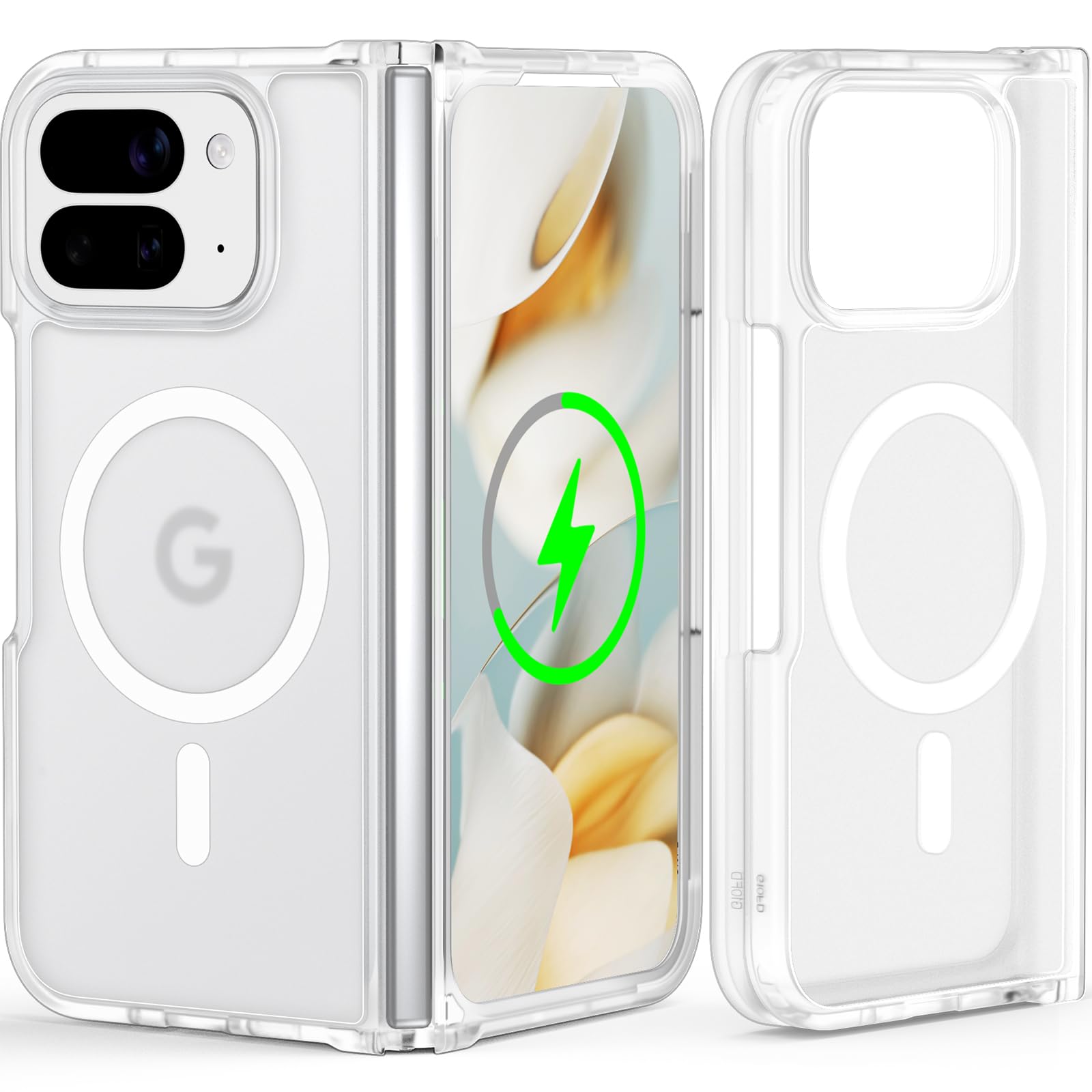 Google Pixel10 本体 Frost 充電ケーブル付き Google Pixel 10 / 10 Pro 用 Google Pixelsnap ケース Frost