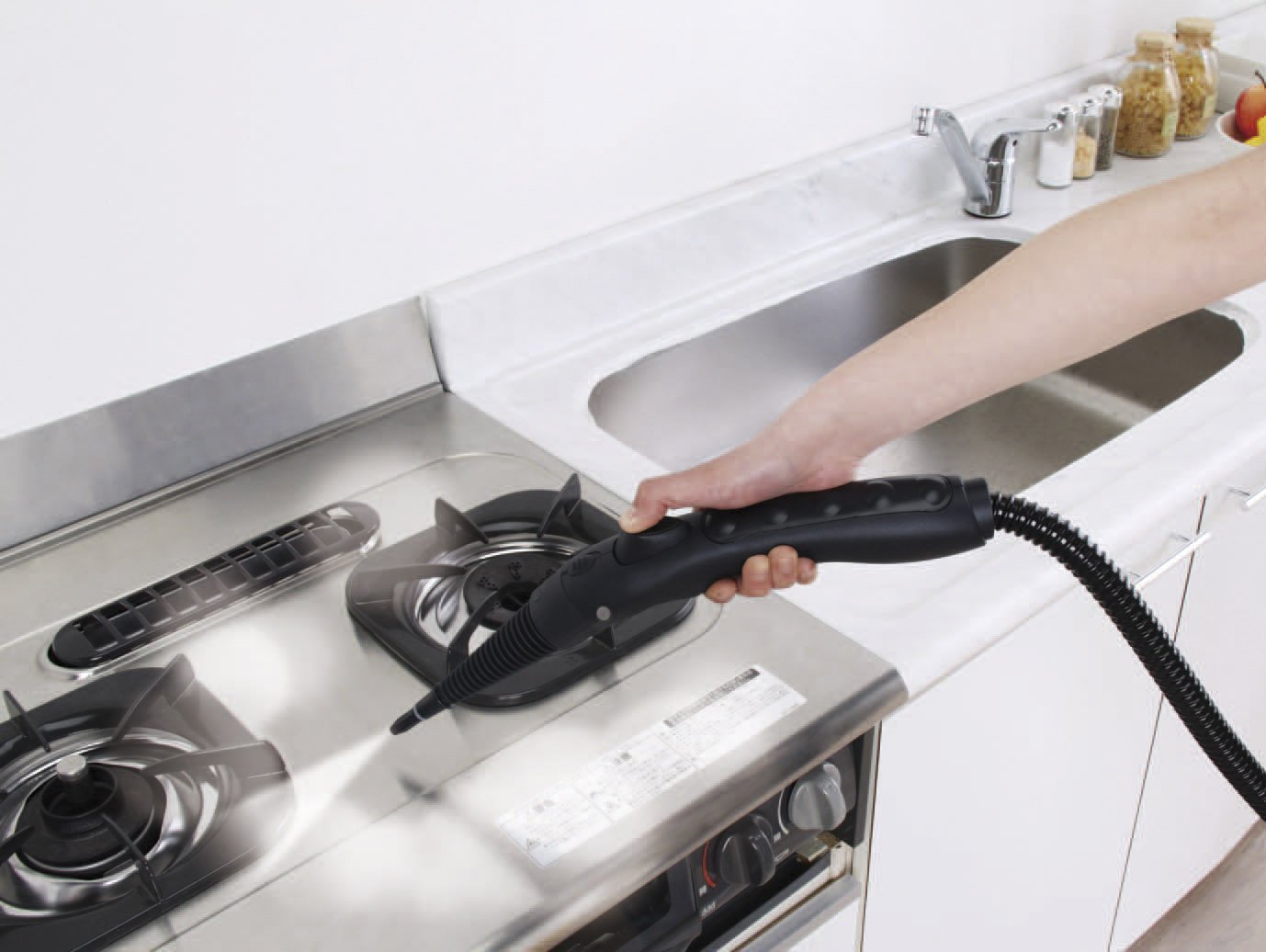 Amazon.co.jp: アイリスオーヤマ スチームクリーナー キャニスター