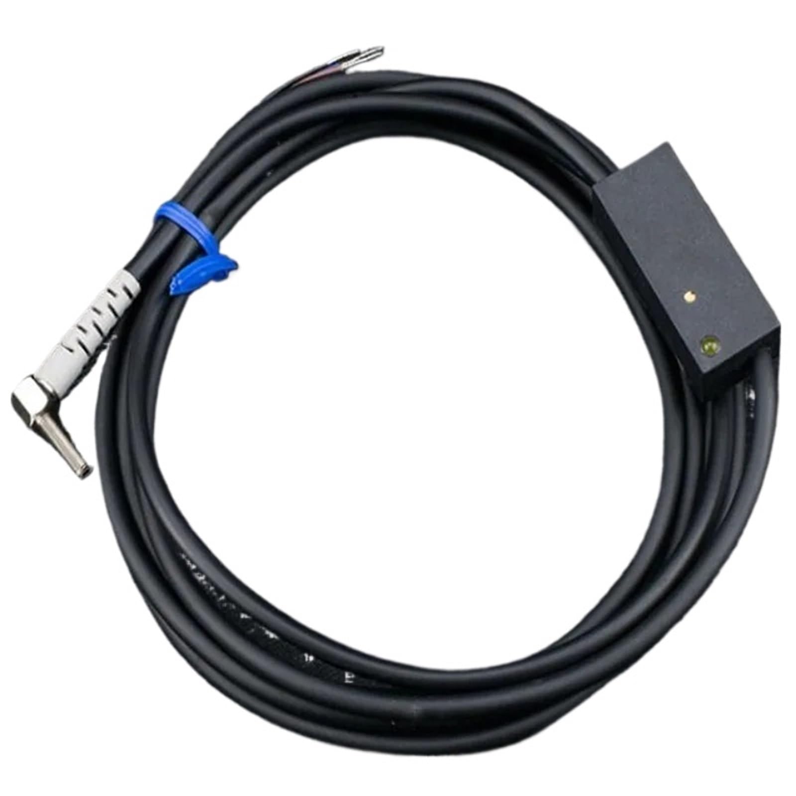 Phnoitpq 04Po-Tz Pnp Closed 1Pc M4 Elbow 90 Degree Right Angle Diffuse Reflection Photoelectric Switch Sensor Detect 0.2Mm Objects(04Po-Tz Pnp Closed)