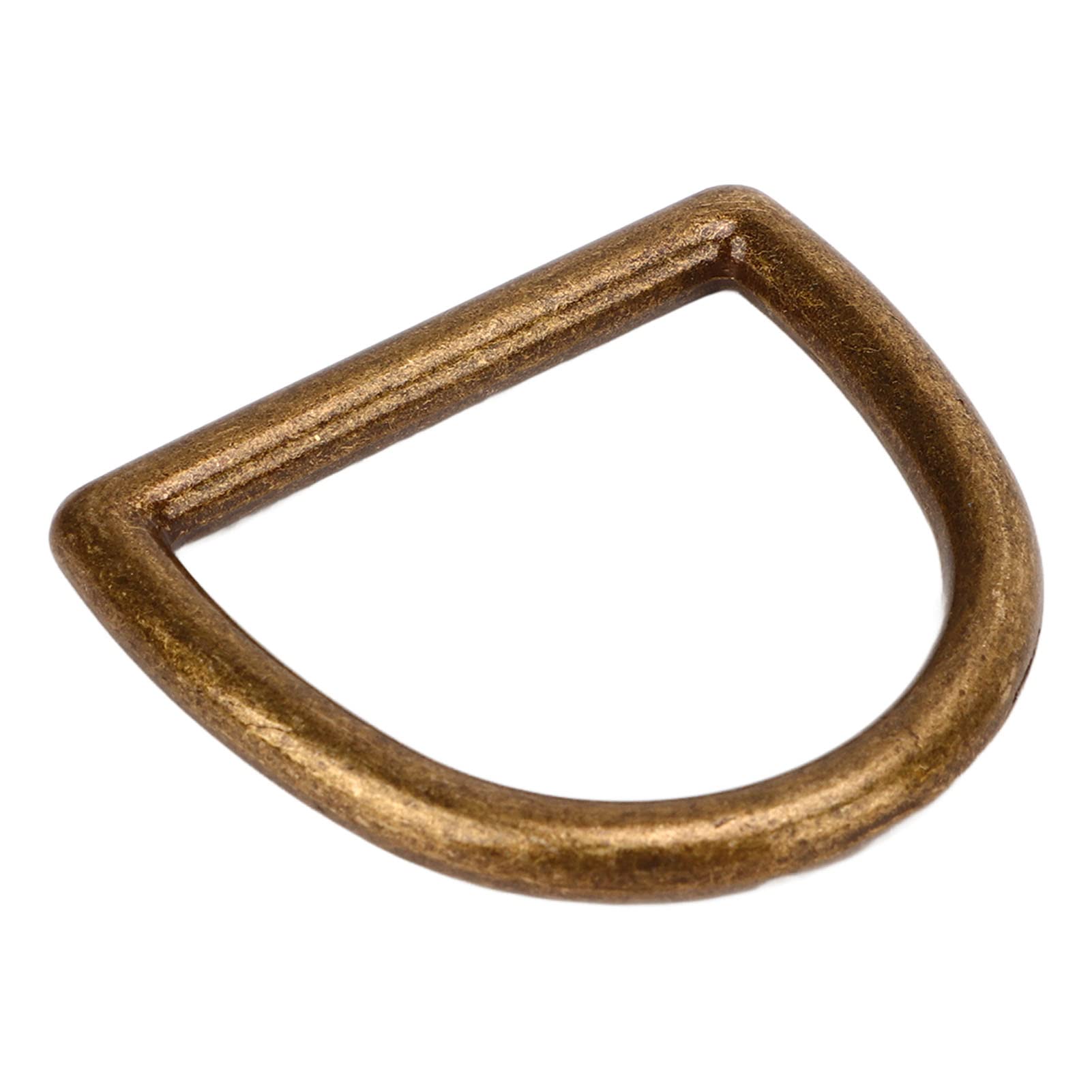 120 Stück Metall-D-Ringe, D-förmige Schnallen aus Zinklegierung für DIY-Handtaschen, Rucksäcke, Gürtel und Kleidung, rostfreie Mehrzweck-D-Ring-Clips mit glatter Oberfläche für