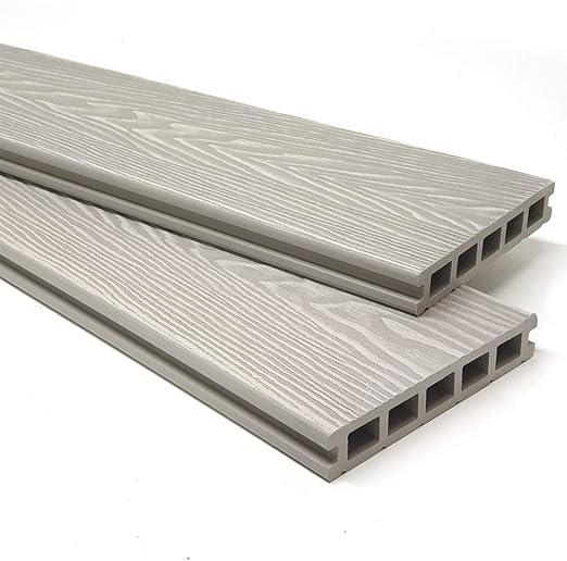 Fylde Decking 3.6m Composite WPC Decking Boards Deep Embossed
