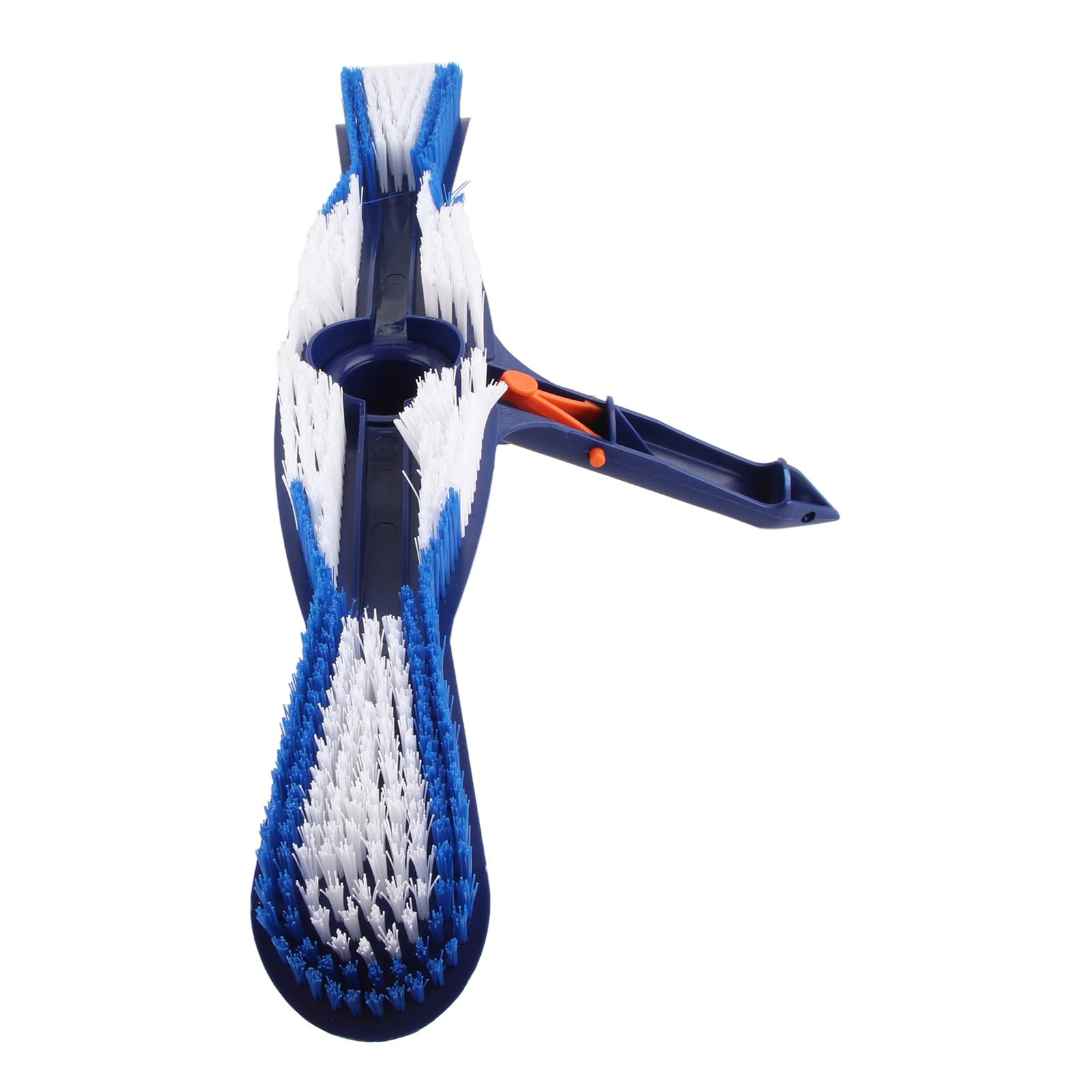 Tête d'aspirateur de Piscine Hors Sol Outil de Nettoyage Brosse 2 en 1 Conception pour Murs Carrelage Sols Spa Hôtel