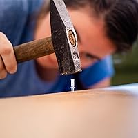 Vista 4 de 300 piezas S4 (0.157 in) Kit de anclaje de expansión con broca de 0.236 in – Anclajes acanalados de plástico para paneles de yeso