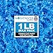 Crinkle Cut Paper Shred Filler (1 LB) for Gift Wrapping & Basket Filling - Light Blue | MagicWater Supply