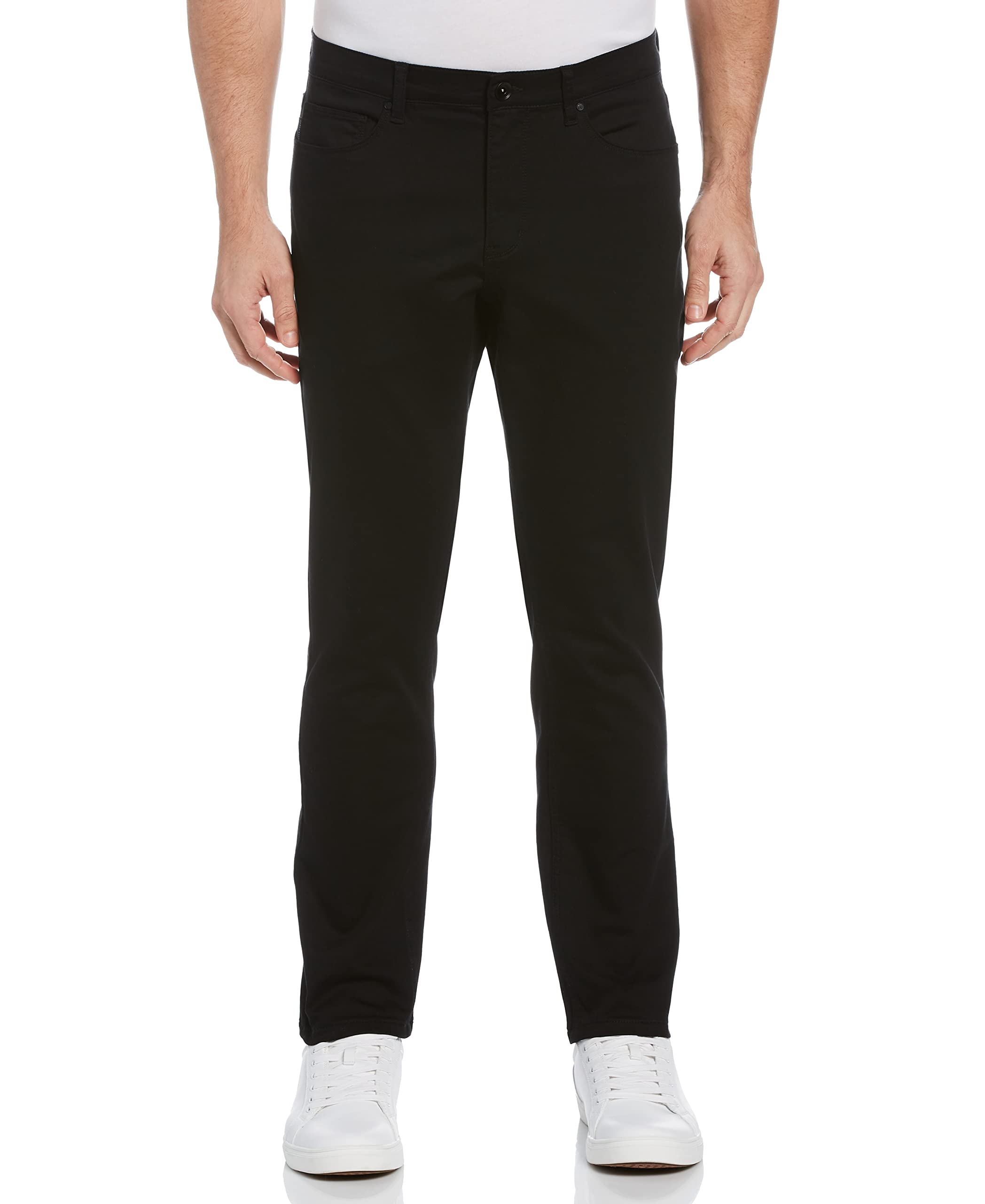 Perry Ellis Mens Slim Fit 5-Pocket Anywhere Pant