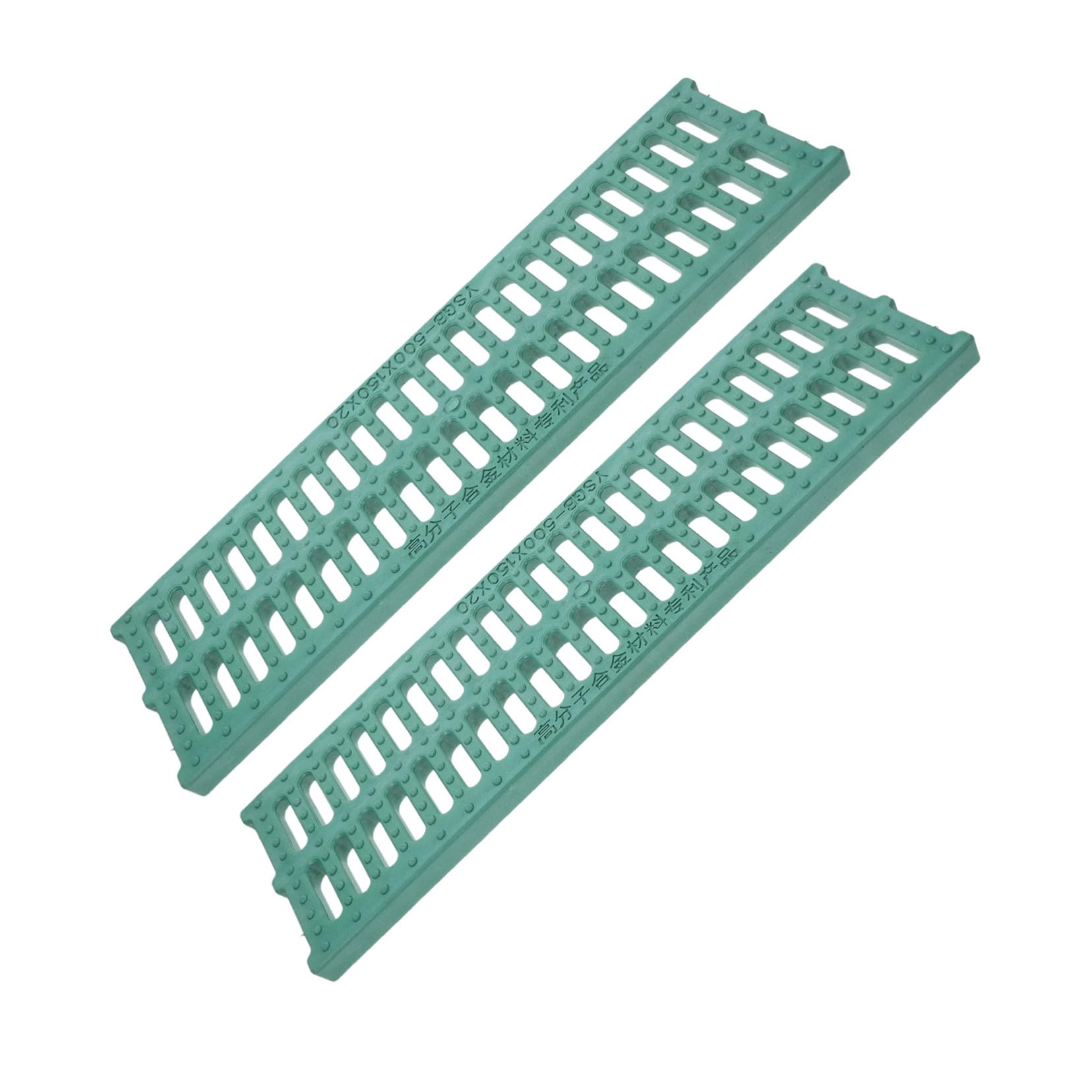 Ciężkie osłony odpływowe z żywicy Du, plastikowe płyty do rusztu kanalizacyjnego do kuchni i na zewnątrz, 150 x 500 x 20 mm, odporne na korozję i łatwa instalacja