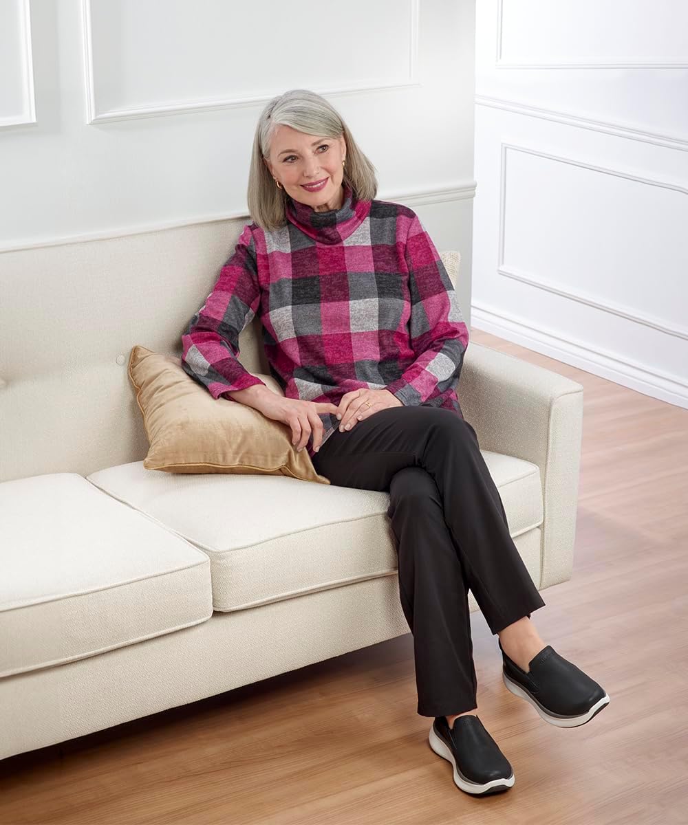 Silvert's Adaptive Clothing & Footwear Women's Open Back Cowl Neck Top - Image 2