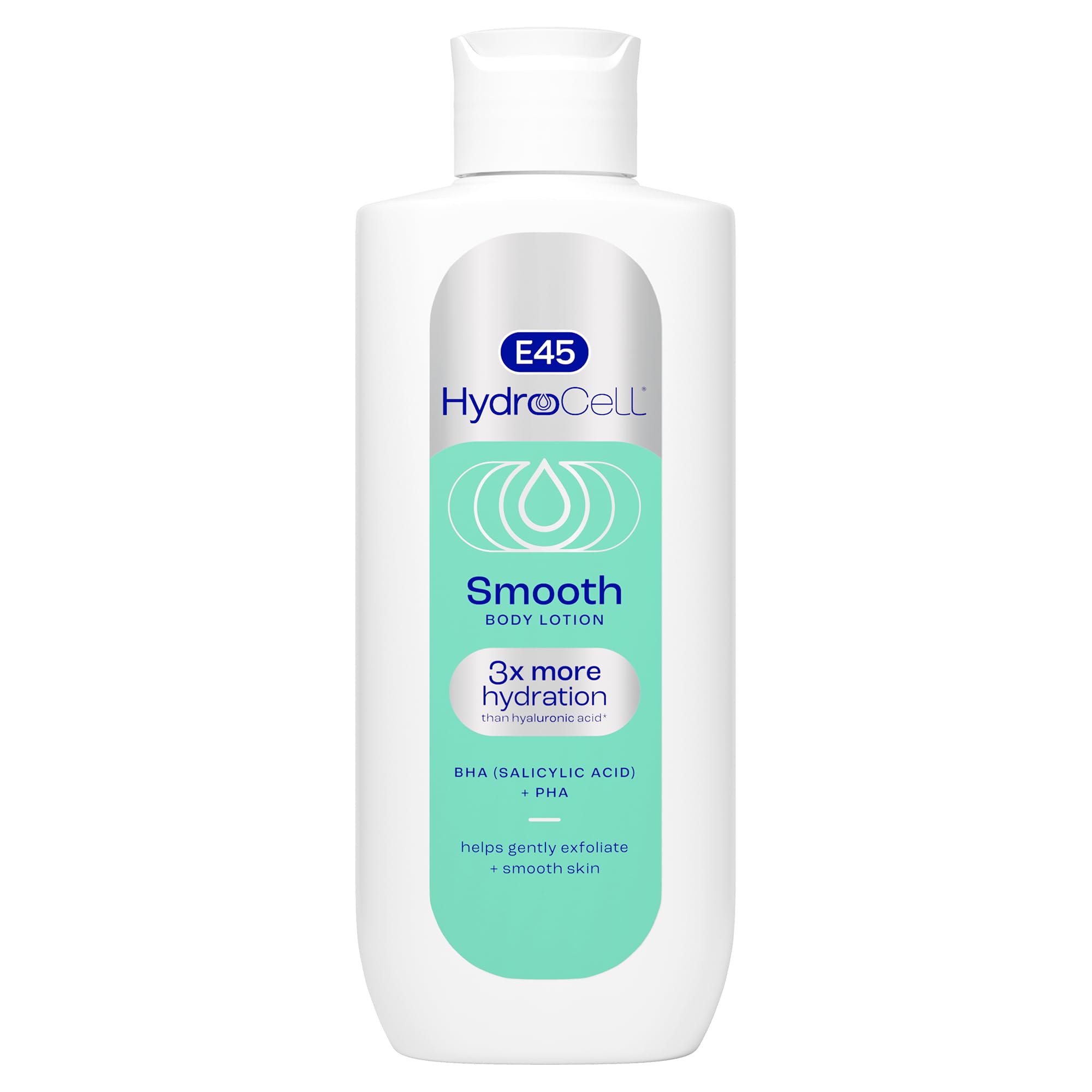 E45 HydroCell Smooth Body Lotion 3x Hydration with Salicylic Acid 250ml