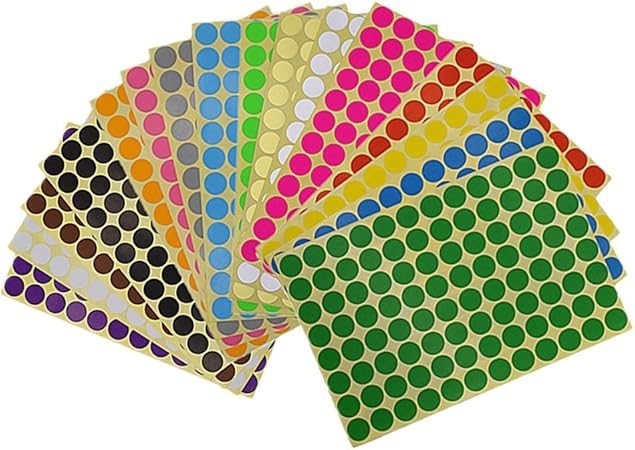 Amazon きれいにはがせる 丸型ステッカーシール 丸 カラーラベル 剥がせるシール まとめ買い 16mm 16シート 640片入 16色 シール ステッカー 文房具 オフィス用品 Amazon きれいにはがせる 丸型ステッカーシール 丸 カラーラベル 剥がせるシール まとめ買い 16mm 16シート 640片入 16色 シール ステッカー 文房具 オフィス用品