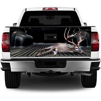 Amazon.com: Black Bear Camo Oak Ambush Truck Tailgate Wrap Vinyl