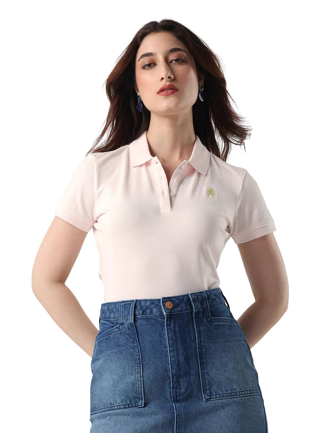 rareism Regular FIT Plain Polo-picture-32