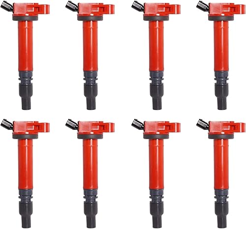 Miniatura 8 de ENA Juego de 8 bobinas de encendido compatibles con Toyota Lexus Tundra Sequoia Land Cruiser Tundra GX460 LS460 LS600H LX570 2007-2017 4.6L 5.7L V8