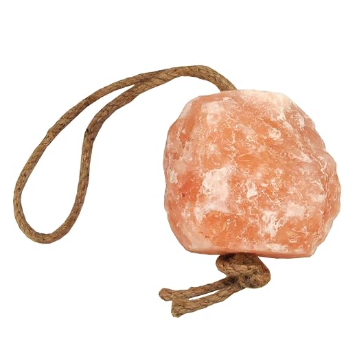 Horsemen's Pride Himalayan Salt Block on Rope for Horses, 2.2 Pounds, SS22