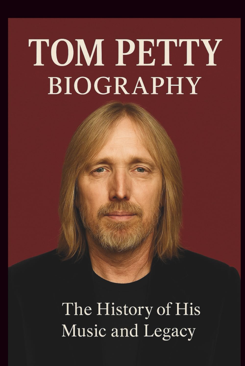 Livre Tom Petty Biography, histoire de sa musique rock et héritage d'un artiste