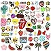 RYMALL 70 Stück Patches Zum aufbügeln STK Patch Sticker, Niedlich DIY Kleidung Patches Aufkleber Sommer-Thema für T-Shirt Jeans Kleidung Taschen (70stk) Taschen günstig Kaufen-RYMALL 70 Stück Patches Zum aufbügeln STK Patch Sticker, Niedlich DIY Kleidung Patches Aufkleber Sommer-Thema für T-Shirt Jeans Kleidung Taschen (70stk)